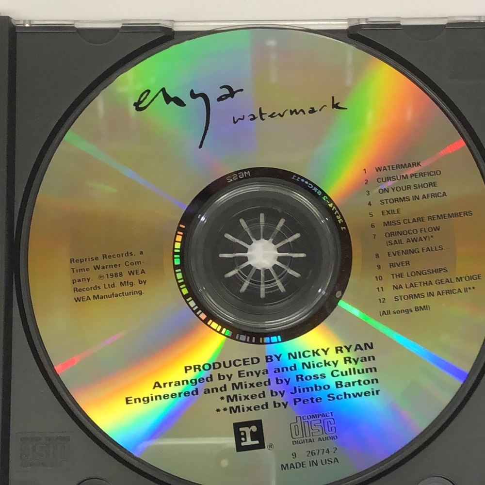 Enya Watermark CD - Picture 5 of 6